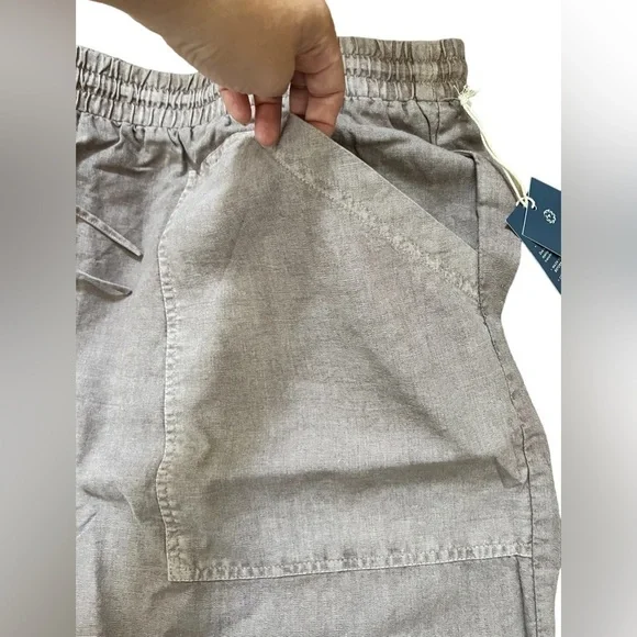 Universal Thread 3X mid-rise utility shorts brown taupe 4 convenient pockets - Picture 4 of 9